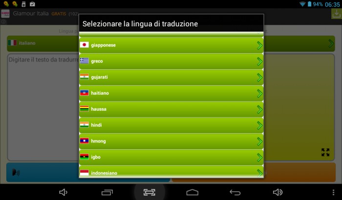 traduttore vocale per android gratis