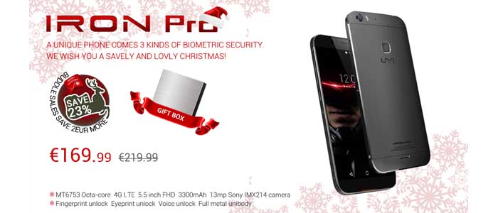 Offerta Umi Iron Pro con sconto e caratteristiche