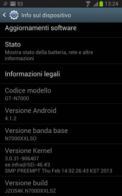 Samsung galaxy note