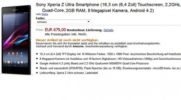 Sony-Xperia-Z-Ultra-preordine