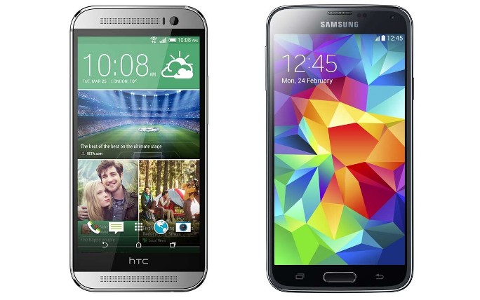 HTC-One-M8-vs- Samsung-Galaxy-S5 HTC-One-M8-vs- Samsung-Galaxy-S5