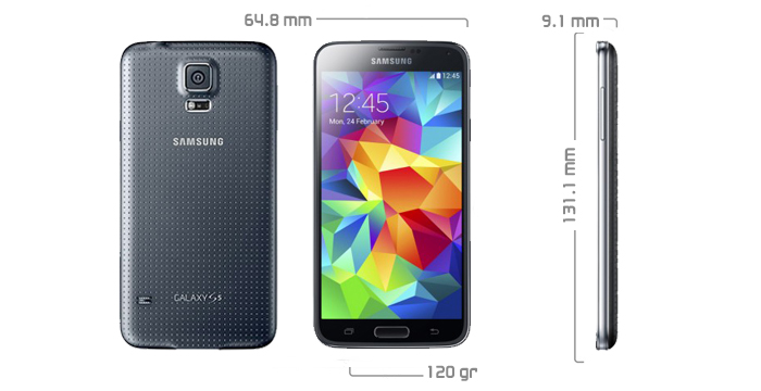 galaxys5mini-dimension