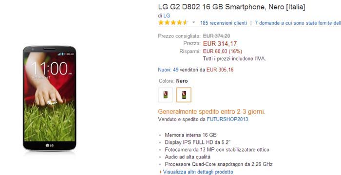 lgg2 amazon-16gb