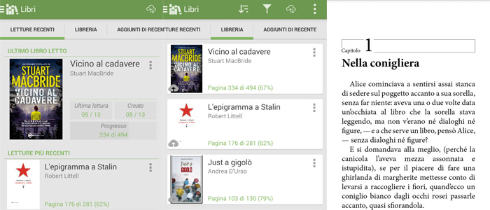 Migliori app eBook