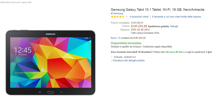 Samsung galaxytab410.1-amazon