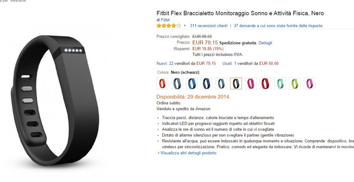fitbit flex - amazon