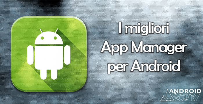 app manager gestione e backup