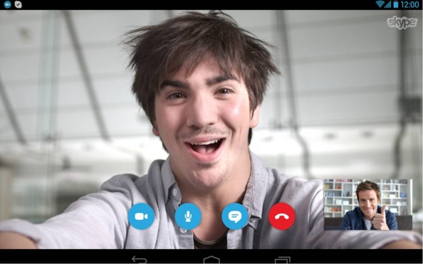 Skype su Android funzionamento