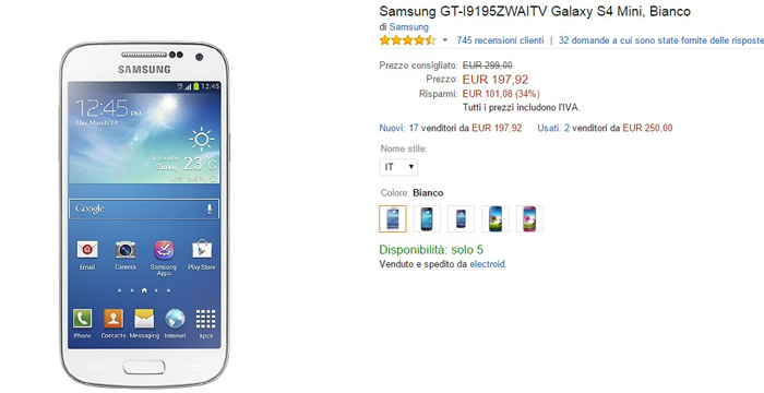 Samsung Galaxy S4 Mini