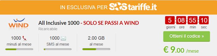 Offerta-Wind-All-Inclusive-1000-1000-minuti-ed-SMS,-2-GB-di-Internet-in-esclusica-con-SosTariffe.it-3