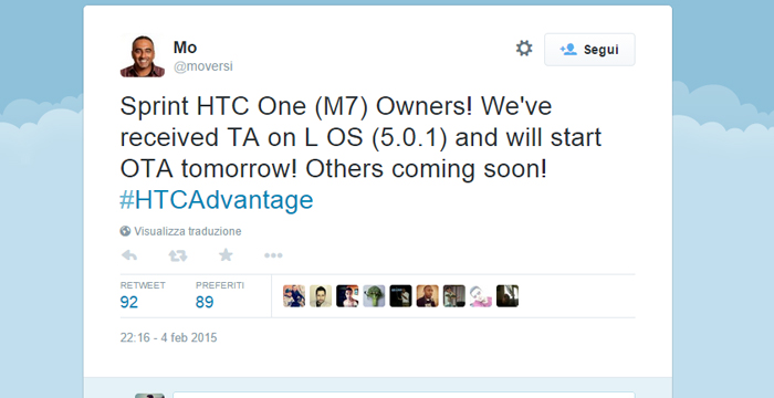 htc one m7 -update-moversi-twitter