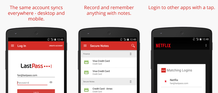 Password manager Android