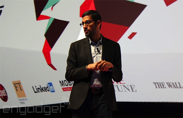 Sundar-Pichai-MWC-2'015 Android Pay Sundar Pichai