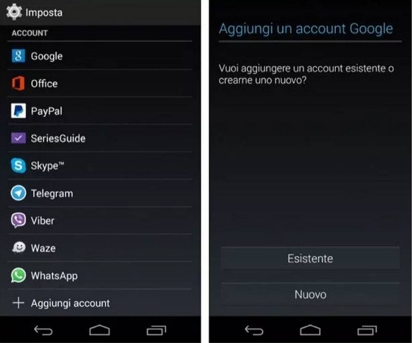 come scaricare Facebook su Android collegare account Gmail telefono