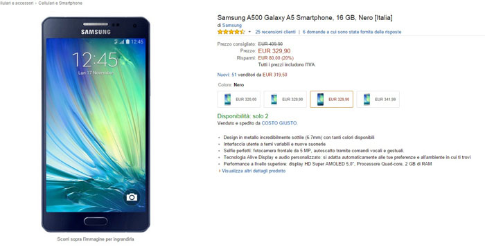 samsung galaxy a5 -amazon-27032015