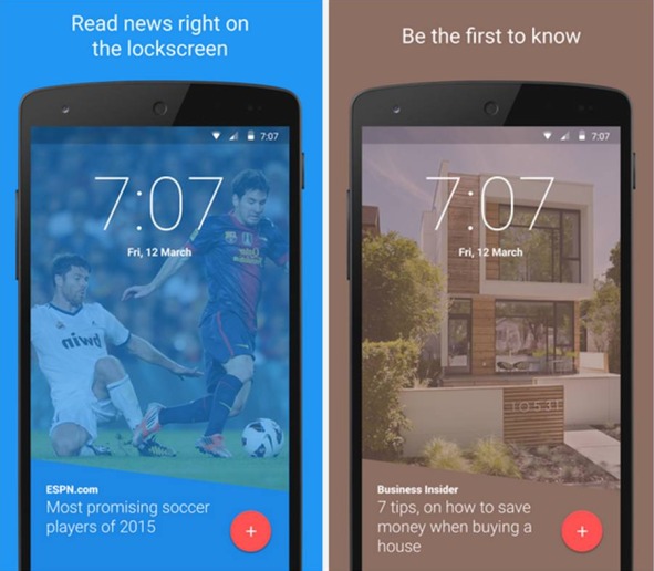 Feed RSS Android lockscreen Coorgi for Feedly Feed RSS Android lockscreen Coorgi for Feedly