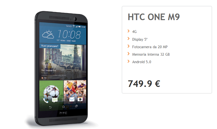 HTC-One-M9-offerte-operatore-Wind,-caratteristiche-e-specfiche-tecniche-6
