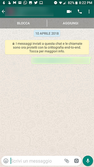 Come bloccare contatto WhatsApp