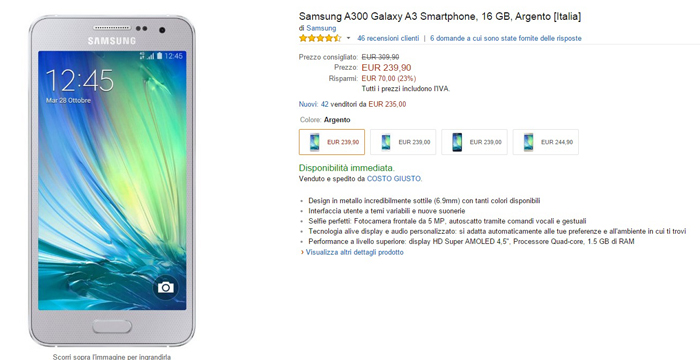samsung galaxy a3 -amazon-05042015