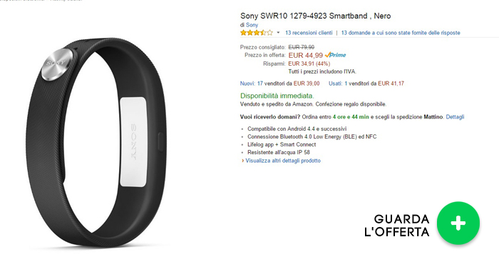 sony-smartband-swr10-migliori-offerte-amazon-27042015