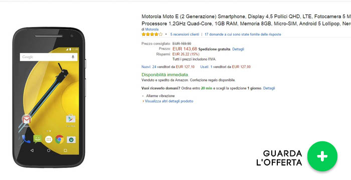 motorola-moto-e-2015-migliori-offerte-amazon-11052015