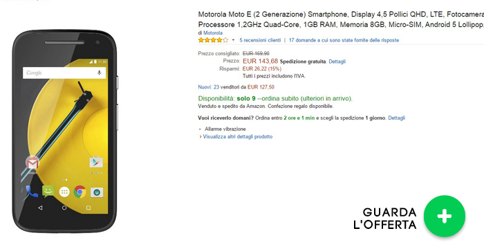 motorola-moto-e-2015-migliori-offerte-amazon-18052015