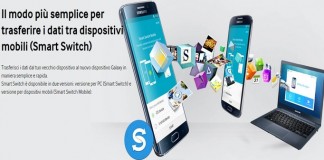 Come collegare smartphone Samsung al computer Smart Switch