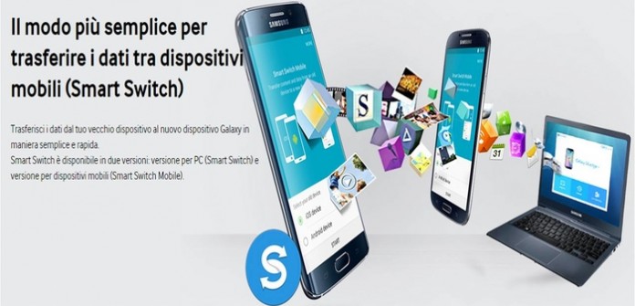 Come collegare smartphone Samsung al computer Smart Switch