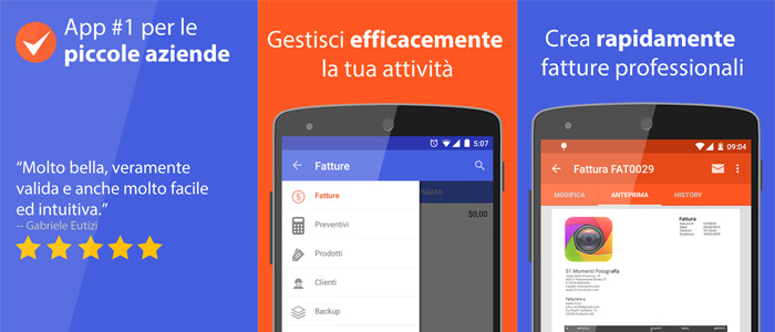 Migliori app fatture