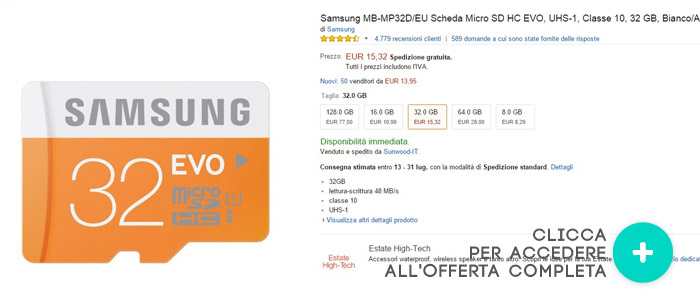 samsung-microSD-32GB-offerte-elettronica-luglio-01072015