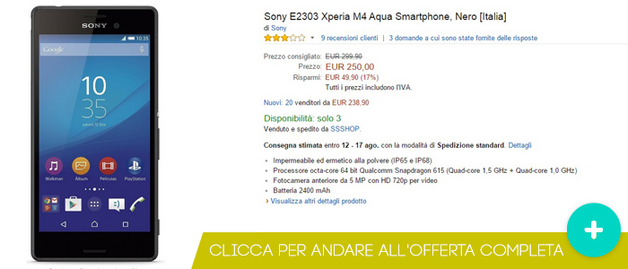Sony-Xperia-M4-Acqua-offerte-Amazon-09082015