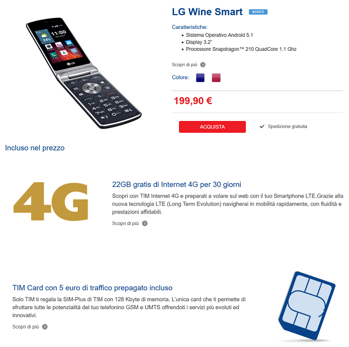 LG-Wine-Smart-caratteristiche,-offerte-operatore-Tim-e-specifiche-tecniche-5