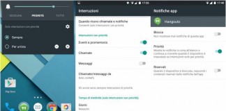 come eliminare notifiche applicazioni su Android Lollipop