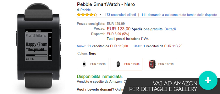 pebble-smartwatch-migliori-offerte-amazon-wearable-28092015