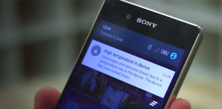 Problemi surriscaldamento Sony Xperia Z5 Compact