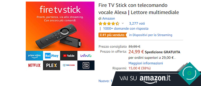 Fire TV Stick in offerta Black Friday