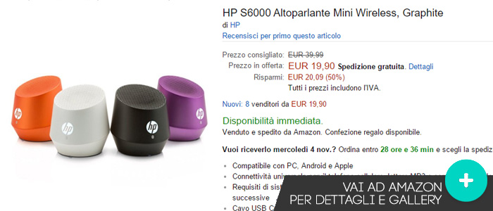 Offerte-HP-Altoparlante-Wireless-Amazon-02112015