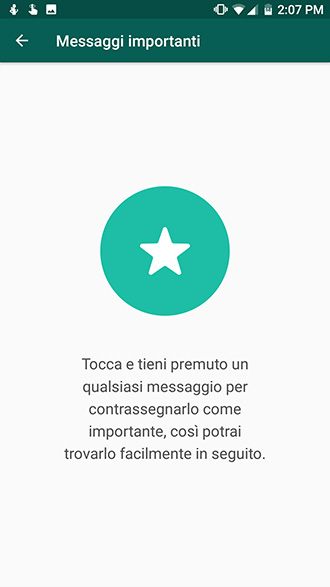 Messaggi preferiti WhatsApp