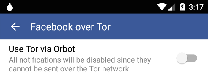 Tor Facebook App Android