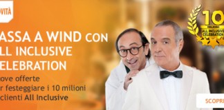 Passa a Wind con All Inclusive Celebration