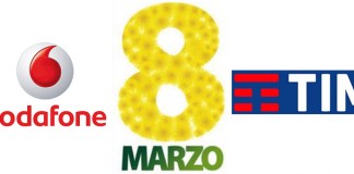 Vodafone e Tim per la Festa della Donna