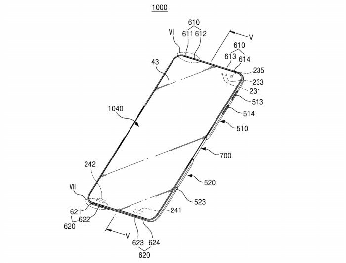 Brevetto Samsung per smartphone pieghevole