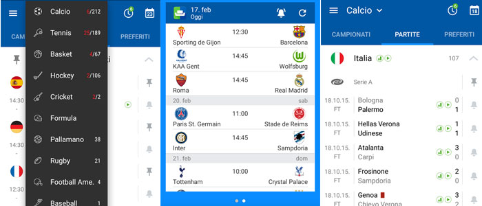 app livescore android