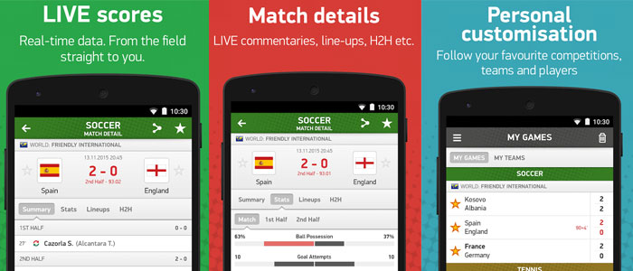 app livescore android