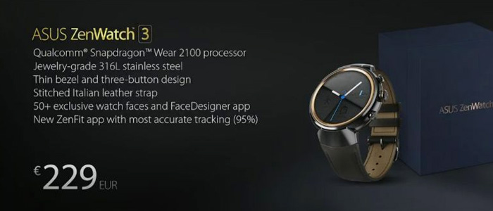 ASUS ZenWatch 3