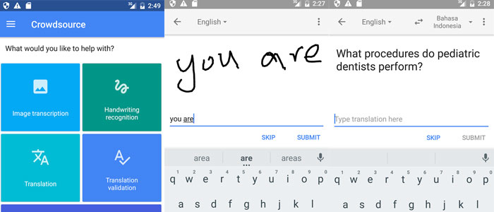 Google Crowdsource