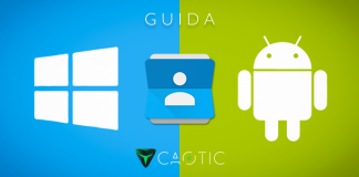 trasferire i contatti da Windows Phone ad Android