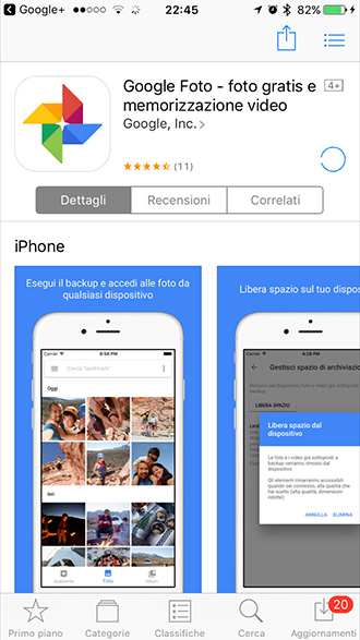 trasferire foto da iPhone ad Android
