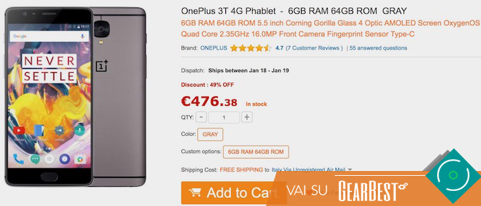 GearBest prezzi al ribasso su tanti prodotti!
