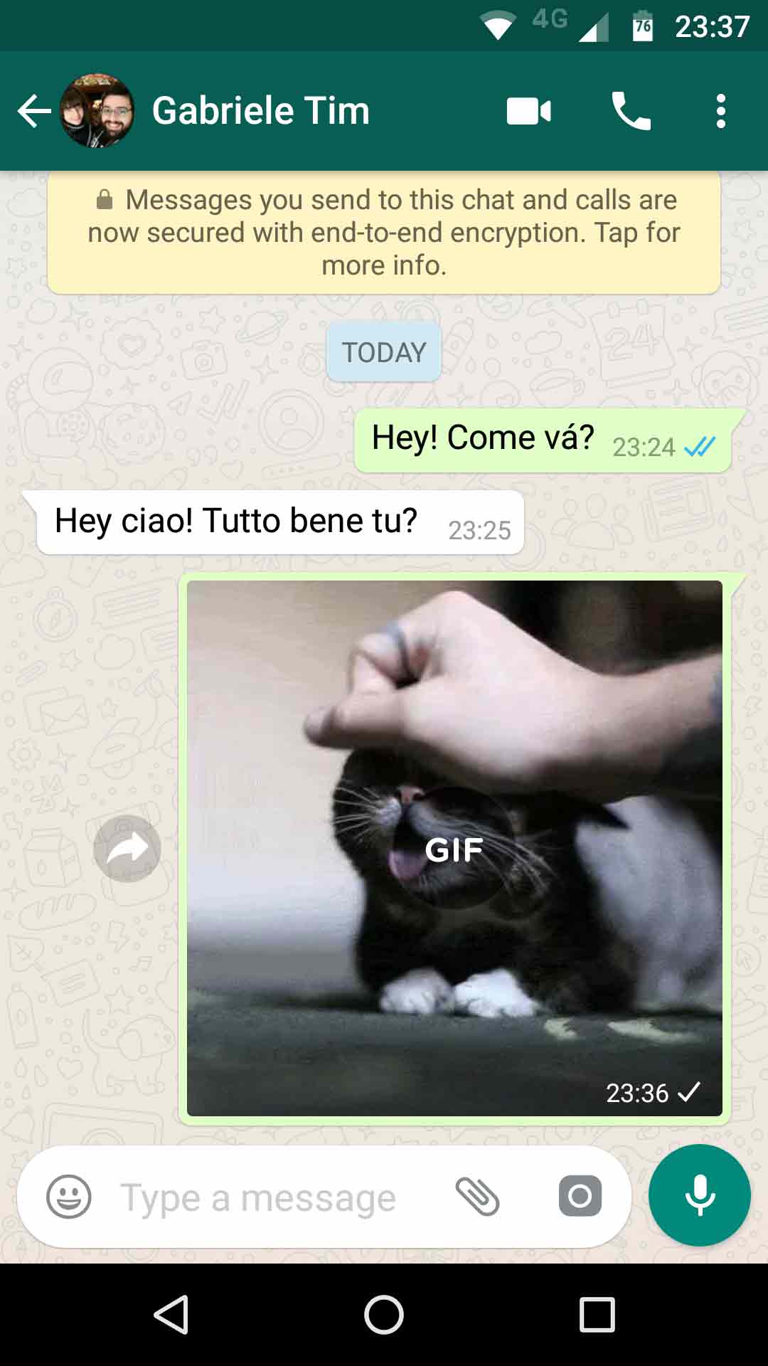 Come convertire video in gif su whatsapp
